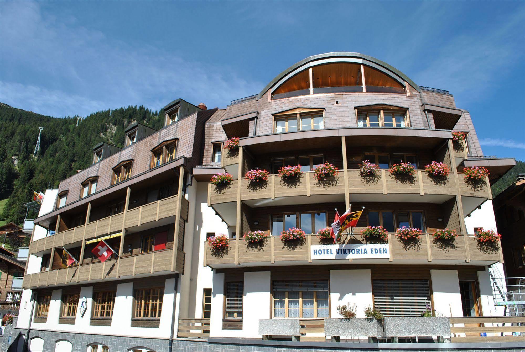 Hotel Viktoria Eden Adelboden Exterior foto